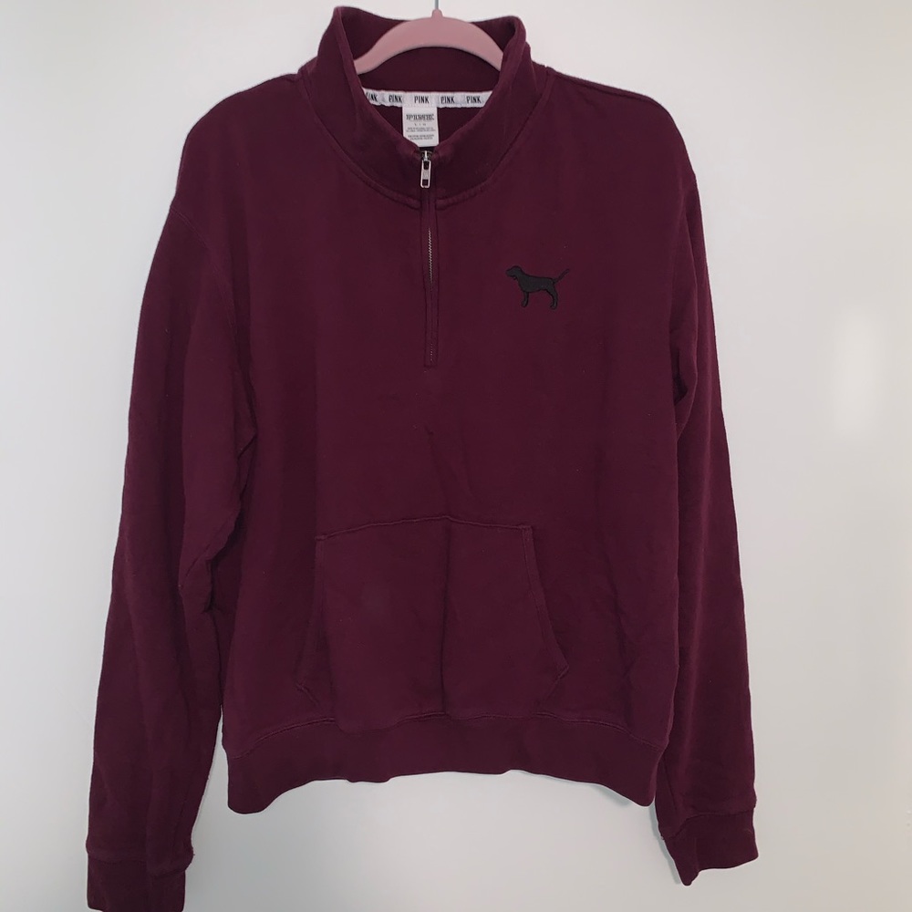 PINK quarter zip